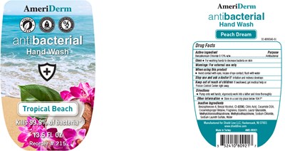 Drug Fact Panel (Tropical Beach)